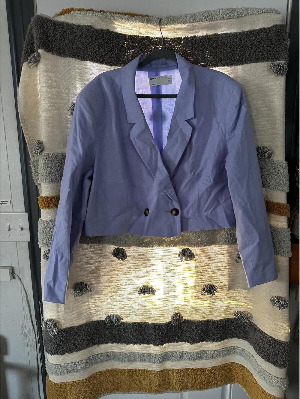 ASOS Design Curve Cropped Blazer | Size US 16 | Good Condition